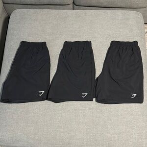 Gymshark Black Athletic Training Shorts